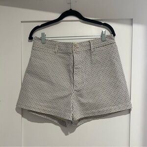 ✨Rebecca Taylor Black and White High Waist Shorts✨